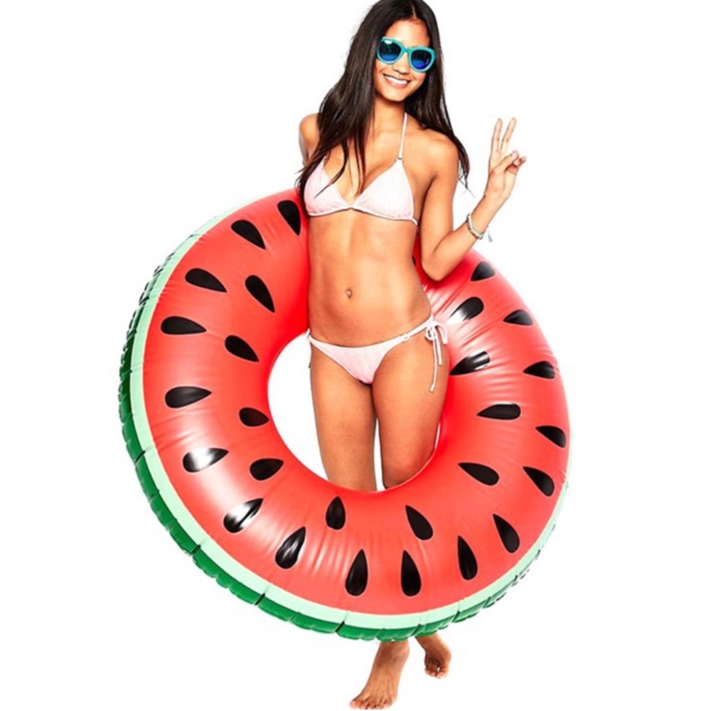POOL FLOAT Floatie Watermelon Water Tube Adult and Kids